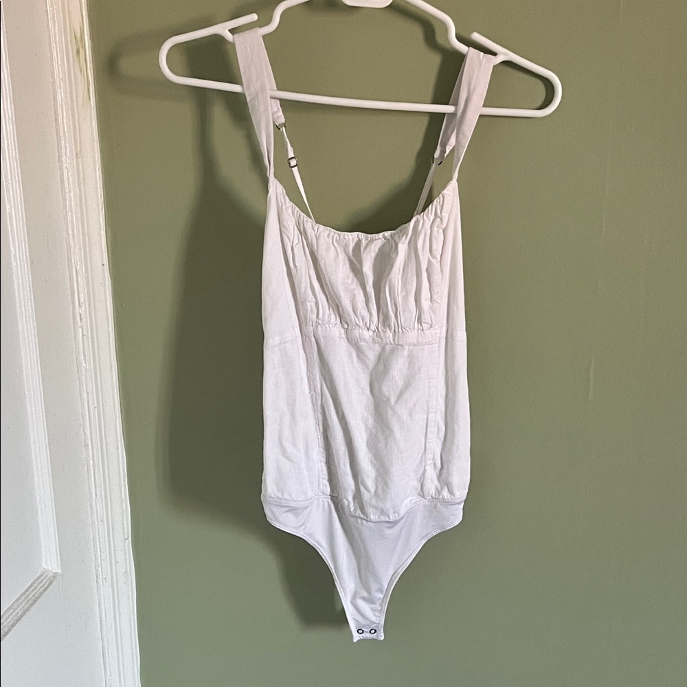 Abercrombie & Fitch White Bodysuit